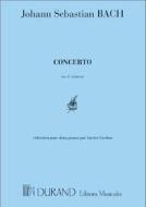 Concerto En Re Mineur Bwv 1052 Pour Piano Et Orchestre - Reduction Pour 2 Pianos Partie De Piano 1 + Partie De Piano 2 (= Reduction)