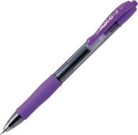 Penna a gel G-2 punta fine 0,7mm viola