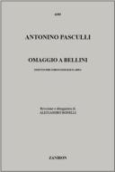 Omaggio A Bellini Duetto Per Corno Inglese E Arpa Ed. A. Bonelli