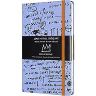 Moleskine - Taccuino pagine bianche Basquiat lilla - Large copertina rigida