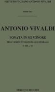 Sonate Per Vl. E B.C.: Per 2 Vl. In Mi Min. Op.I N.2 Rv 67 F Xiii, 18 - T 383 Opere Strumentali Di A. Vivaldi (Malipiero)