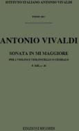 Sonate Per Vl. E B.C.: Per 2 Vl. In Mi Op. I N. 4 Rv 66 F Xiii, 20 - T 385 Opere Strumentali Di A. Vivaldi (Malipiero)