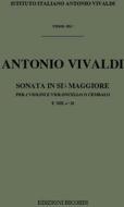 Sonate Per Vl. E B.C.: Per 2 Vl. In Si Bem. Op.I N.10 Rv 78 F Xiii, 26 - T 391 Opere Strumentali Di A. Vivaldi (Malipiero)