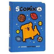 Agenda 16 mesi Medium Scomix by Sio Blu Copertina rigida-Diario scolastico 2026-2027 per Scuola primaria