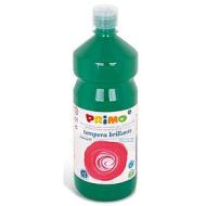 Flacone 1 litro colore a tempera brillante verde scuro