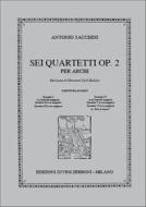 Quartetti (6) Op. 2 : Quartetto I In Si Bemolle Maggiore Rev. Carli Ballola Partitura E Parti