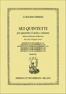 Quintetto N. 4 Partitura In Re Magg. Per Quartetto D'Archi E Chitarra