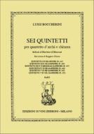 Quintetto Iv In Re Magg. Per Quartetto D'Archi E Chitarra Dai Sei Quintetti Dedicati Al Marchese Di Benavent Parti