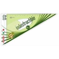 Set Squadre 45° E 60° Tecnoschool - 35 Cm, Polistirene Trasparente, Per Scuola E Disegno Tecnico - Foto 7