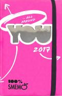 Smemo 2017. Diario Special Edition Fucsia specchio 16 mesi