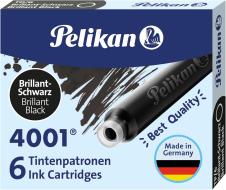Confezione 6 cartucce per penna stilografica Brillant Black