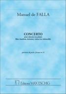 Concerto Poche (Piano Ou Clavecin /Fl/Hs/Cl/Vn/Vlc/Piano