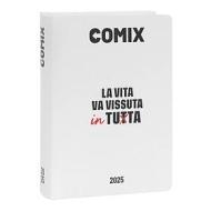 Comix 2024-2025. Agenda 16 mesi mini. Bianco