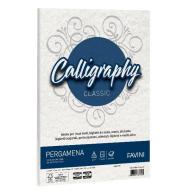 Confezione 50 fogli carta pergamena Calligraphy A4 cm 21x29,7 gr 190 colore bianco