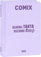 Comix 2025-2026. Agenda 16 mesi standard. Lilla