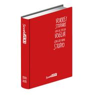 ScuolaZoo 2020-2021. Diario 16 mesi medium. Rosso