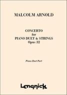 Concerto Opus 32 For Piano Duet & Strings Piano Duet Part
