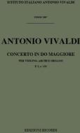 Concerti Per Vl., Archi E B.C.: In Do Rv 175 (F I, 232 - T 508) Opere Strumentali Di A. Vivaldi (Malipiero)