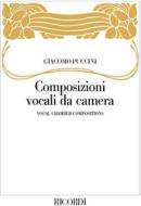 Composizioni Vocali Da Camera Per Voce E Pianoforte Testo Italiano, Inglese