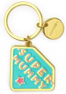 Portachiavi in metallo smaltato - What a Key Ring Super Mummy