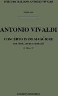 Concerti Per Ob., Archi E B.C.: In Do Rv 452 (F Vii, 17 - T 520) Opere Strumentali Di A. Vivaldi (Malipiero)