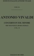 Concerti Per Vc., Archi E B.C.: In Sol Min. Rv 416 (F Iii, 26 - T 526) Opere Strumentali Di A. Vivaldi (Malipiero)