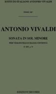 Sonate Per Vc. E B.C.: In Sol Min. Rv 42 (F Xiv, 9 - T 530) Opere Strumentali Di A. Vivaldi (Malipiero)