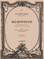 Quintetti (6) Op. 19 (G. 425-426-427-428-429-430) Ed. A. Pais - Per Flauto, 2 Violini, Viola, Violoncello Partitura