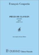 Pieces De Clavecin - Livre I (Ordres 1-5) Transcription Pour Piano Par L. Diemer  Partition