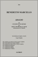Adagio Dal Concerto In Do Minore Per Oboe E Orchestra D'Archi Elaborazione E. Bonelli - Trascrizione Per Organo (L. Celeghin) Spartito