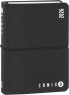 Comix U Yourself Mini Agenda 2025-2026 giornaliera 16 mesi. Nero e bianco