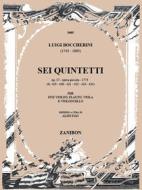 Quintetti (6) Op. 17 (G. 419-420-421-422-423-424) Ed. A. Pais - Per Flauto, 2 Violini, Viola, Violoncello Partitura