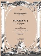 Sonata N. 1 In La Magg. G.13 Ed. A. Pais - Per Violoncello E Basso