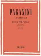 14 Capricci Dall'Op. 1 E 'Moto Perpetuo' Op. 11 N. 6 Per Clarinetto