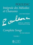 Integrale Des Melodies Et Chansons Publiee Par Dse - Vol. 2 Pour Voix Et Piano / For Voice And Piano Partition