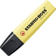 Evidenziatore Stabilo Boss pastel giallo banana