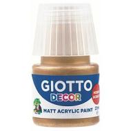 Tempera acrilico Giotto Decor ml 25 oro