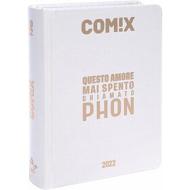 Comix 2021-2022. Agenda 16 mesi mignon plus. Bianco e oro