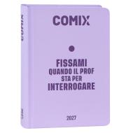 Agenda Comix 16 mesi Standard Lilla-Diario scolastico 2026-2027 per Scuola secondaria di I grado (medie inferiori)