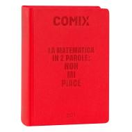 Agenda Comix 16 mesi Standard Red-Diario scolastico 2026-2027 per Istituto tecnico commerciale