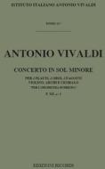 Concerti Per Strumenti Diversi, Archi E B.C.: In Sol Min. Per 2 Fl., 2 Ob., 2 Fg. E Vl. T 25 Opere Strumentali Di A. Vivaldi (Malipiero)