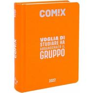 Comix 2021-2022. Agenda 16 mesi standard. Arancione