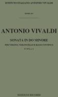 Sonate Per Strum. Vari E B.C.: Per Vl. E Vc. In Do Min. Rv 83 F Xvi, 1 - T 20 Opere Strumentali Di A. Vivaldi (Malipiero)