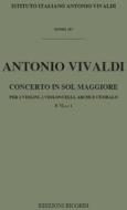 Concerti Per Vl. E Vc. Solisti Archi E B.C.: Per 2 Vl. E 2 Vc. In Sol Rv 575 F Iv, 1 - T 26 Opere Strumentali Di A. Vivaldi (Malipiero)