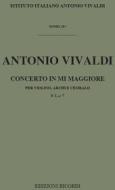 Concerti Per Vl., Archi E B.C.: In Mi Rv 268 F I, 7 - T 29 Opere Strumentali Di A. Vivaldi (Malipiero)