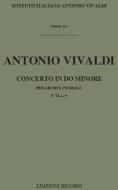 Concerti Per Archi E B.C.: In Do Min. Rv 118 F Xi, 9 - T 32 Opere Strumentali Di A. Vivaldi (Malipiero)