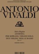 Salve Regina. Antifona Rv 617 Ed. Critica M. Talbot - Antifona Per S. ,Vl. Solo, 2 Vl., Vla E B. Edizione Critica Delle Opere Di A. Vivaldi