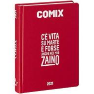 Comix 2020-2021. Diario agenda 16 mesi standard. Rosso