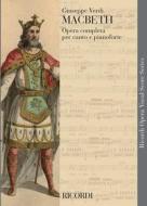 Macbeth Ed. Tradizionale - Riduzione Per Canto E Pianoforte (Vers. 1865) (Testo Cantato Italiano) Opera Vocal Score Series - Spartito (Ril. Brochure)