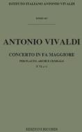 Concerti Per Fl., Archi E B.C.: In Fa Op. X N. 5 Rv 442 F Vi, 1 - T 46 Opere Strumentali Di A. Vivaldi (Malipiero)